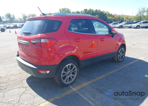 2020 Ford Ecosport Titanium from USA, damaged, VIN MAJ6S3KL2LC329630